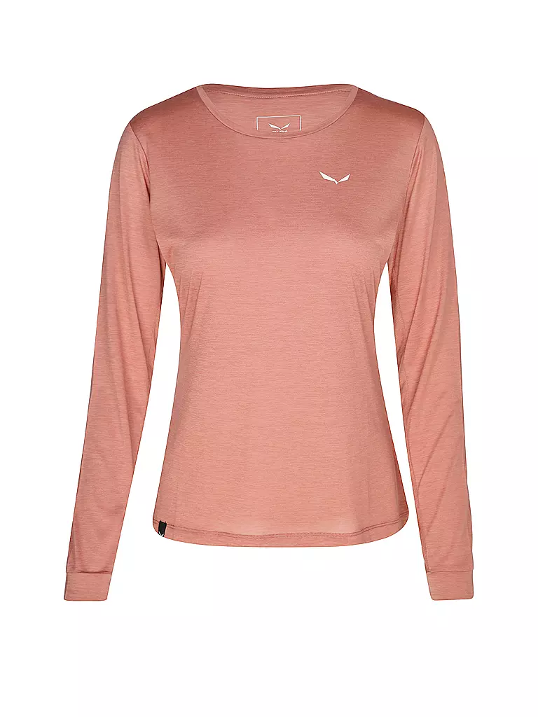 SALEWA | Damen Funktionsshirt Puez Melange Dry'Ton | rot
