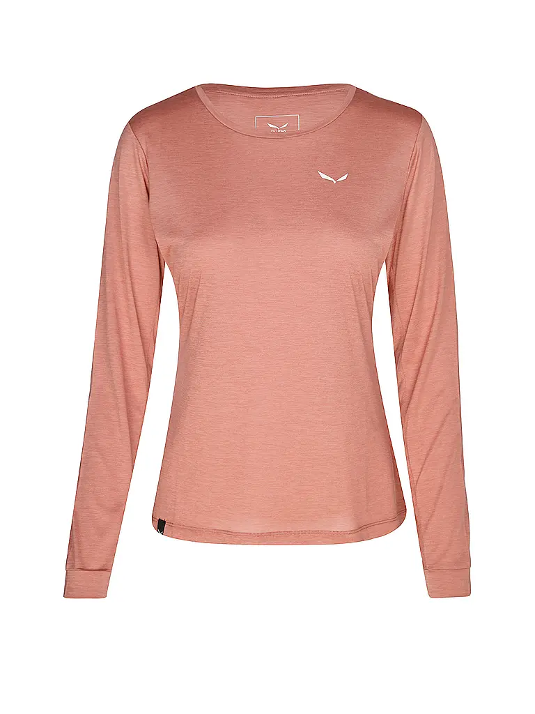 SALEWA | Damen Funktionsshirt Puez Melange Dry'Ton | rot