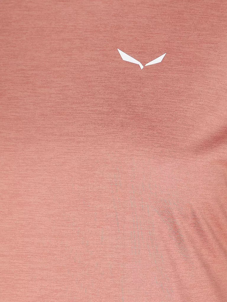 SALEWA | Damen Funktionsshirt Puez Melange Dry'Ton | dunkelgrün