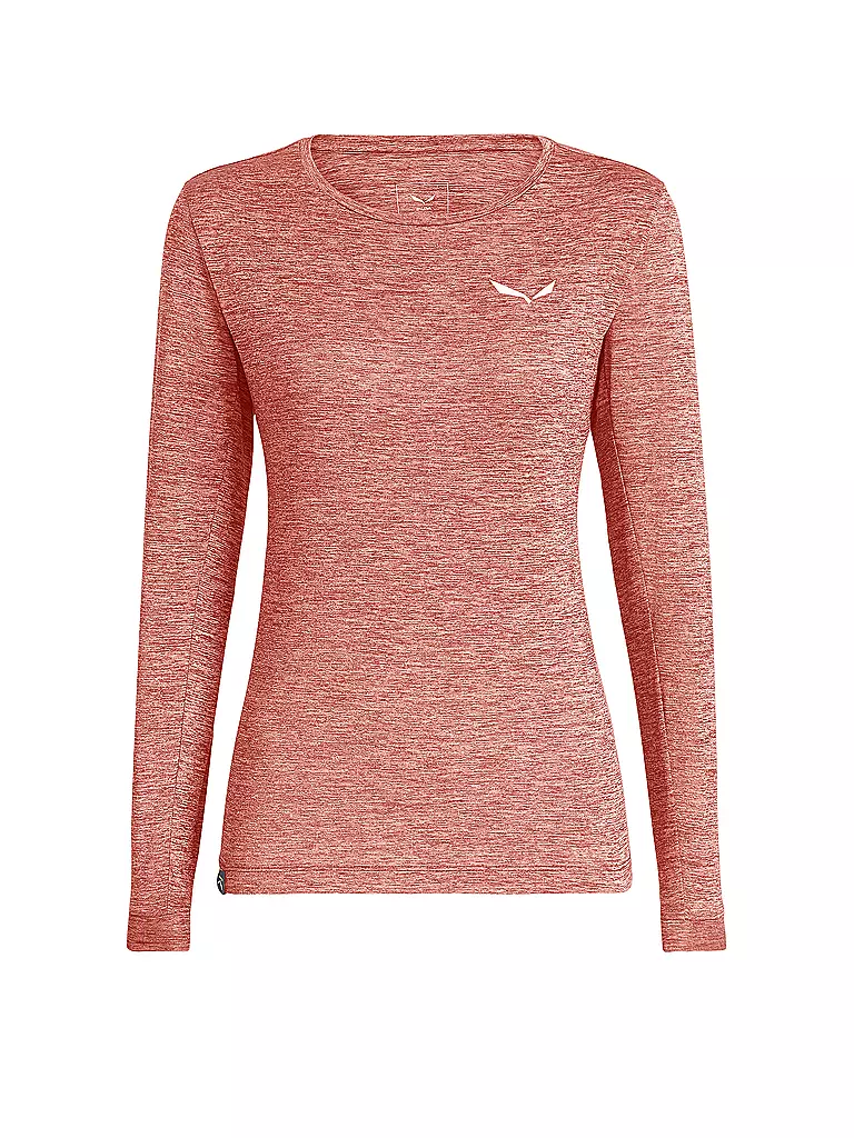 SALEWA | Damen Funktionsshirt Puez Melange Dry'Ton | dunkelgrün
