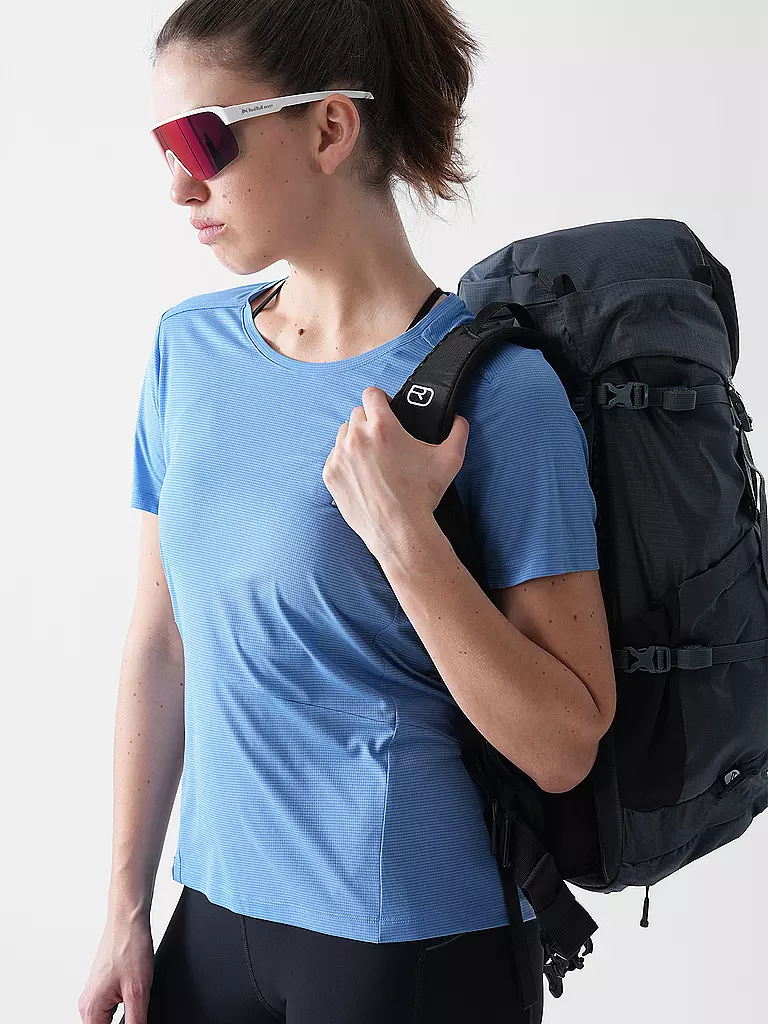SALEWA | Damen Funktionsshirt Puez Sporty Dry'Ton  | hellblau