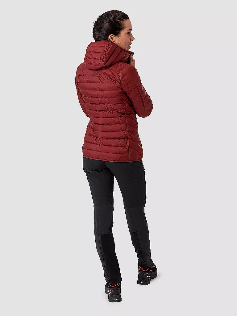 SALEWA | Damen Isojacke Brenta RDS Down Hoodie | dunkelrot
