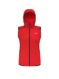 SALEWA | Damen Outdoorweste Pedroc Durastretch Light Hoodie | rot