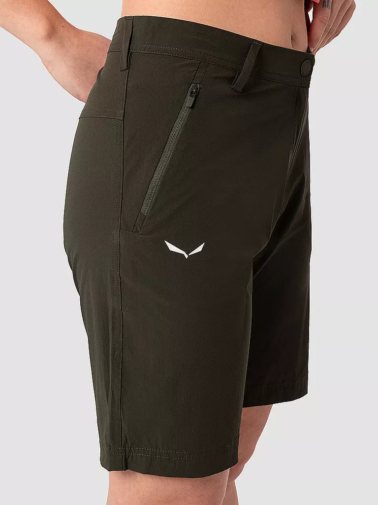 SALEWA | Damen Short Talvena Durastretch | olive