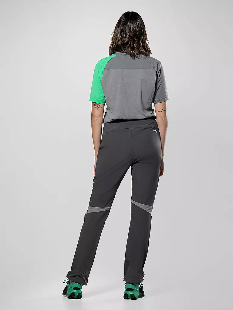SALEWA | Damen Softshell Wanderhose NXT Durastretch | schwarz