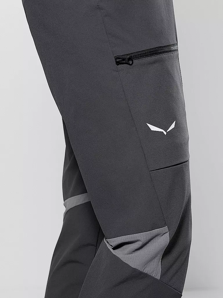 SALEWA | Damen Softshell Wanderhose NXT Durastretch | schwarz