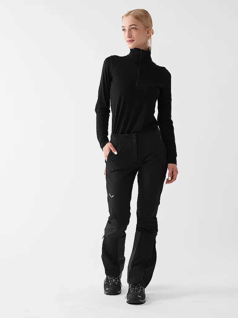 SALEWA | Damen Tourenhose Lagorai Durastretch  | schwarz