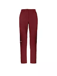 SALEWA | Damen Wanderhose Dolomia | dunkelrot