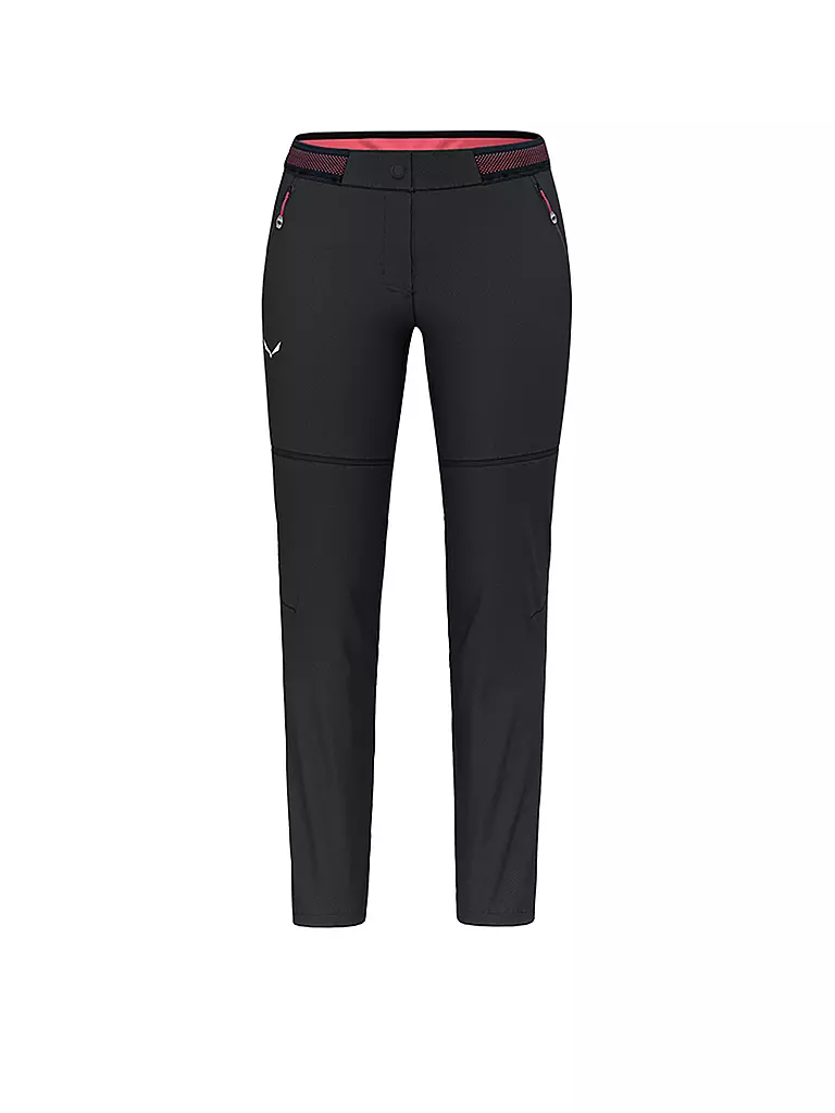 SALEWA | Damen Wanderhose Pedroc 2 DST ZipOff | schwarz
