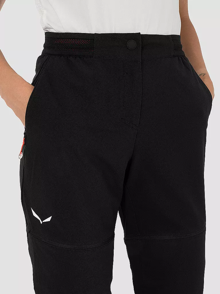 SALEWA | Damen Wanderhose Pedroc 2 DST ZipOff | schwarz