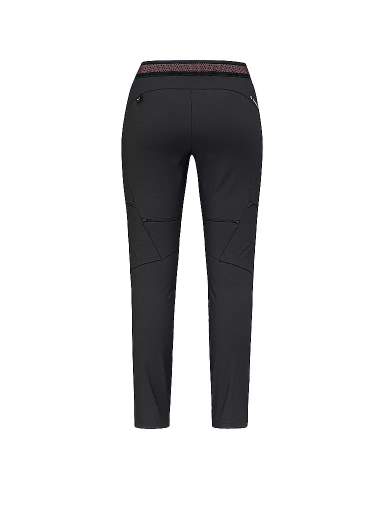 SALEWA | Damen Wanderhose Pedroc 2 DST ZipOff | schwarz