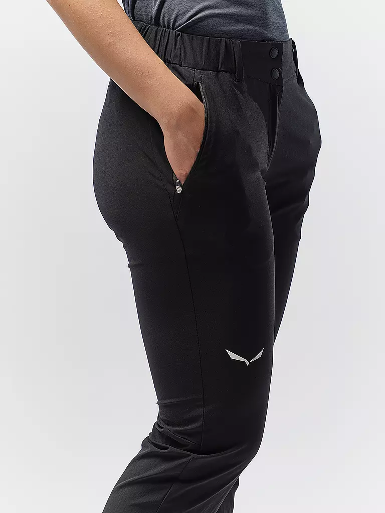 SALEWA | Damen Wanderhose Talvena2 Durastretch | schwarz