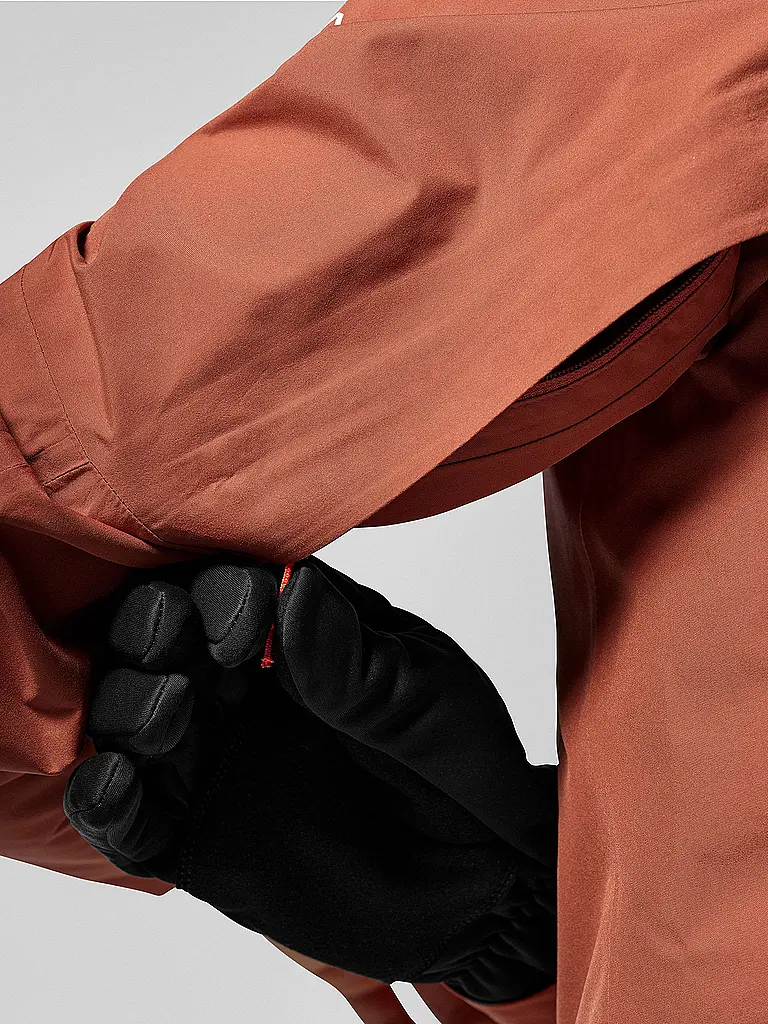 SALEWA | Damen Wanderjacke Puez 2L Gore-Tex® Hoodie | rot