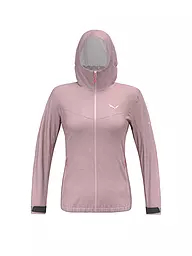 SALEWA | Damen Wanderjacke Puez Aqua 4 2.5L Powertex Hoodie | rosa