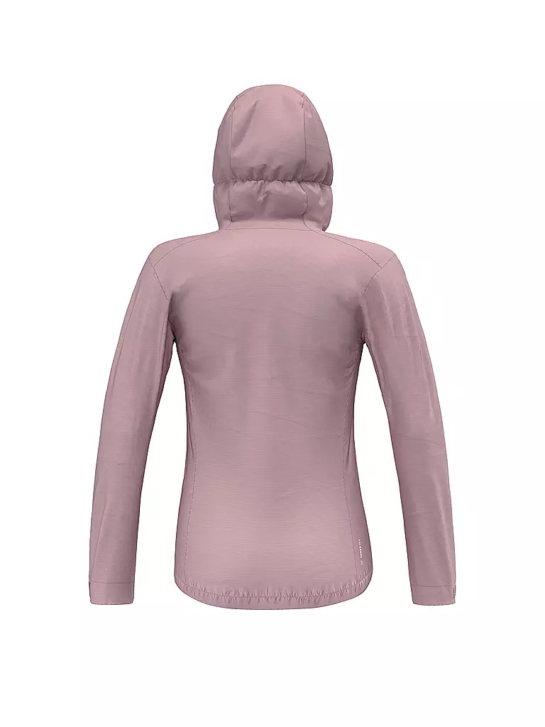 SALEWA | Damen Wanderjacke Puez Aqua 4 2.5L Powertex Hoodie | rosa