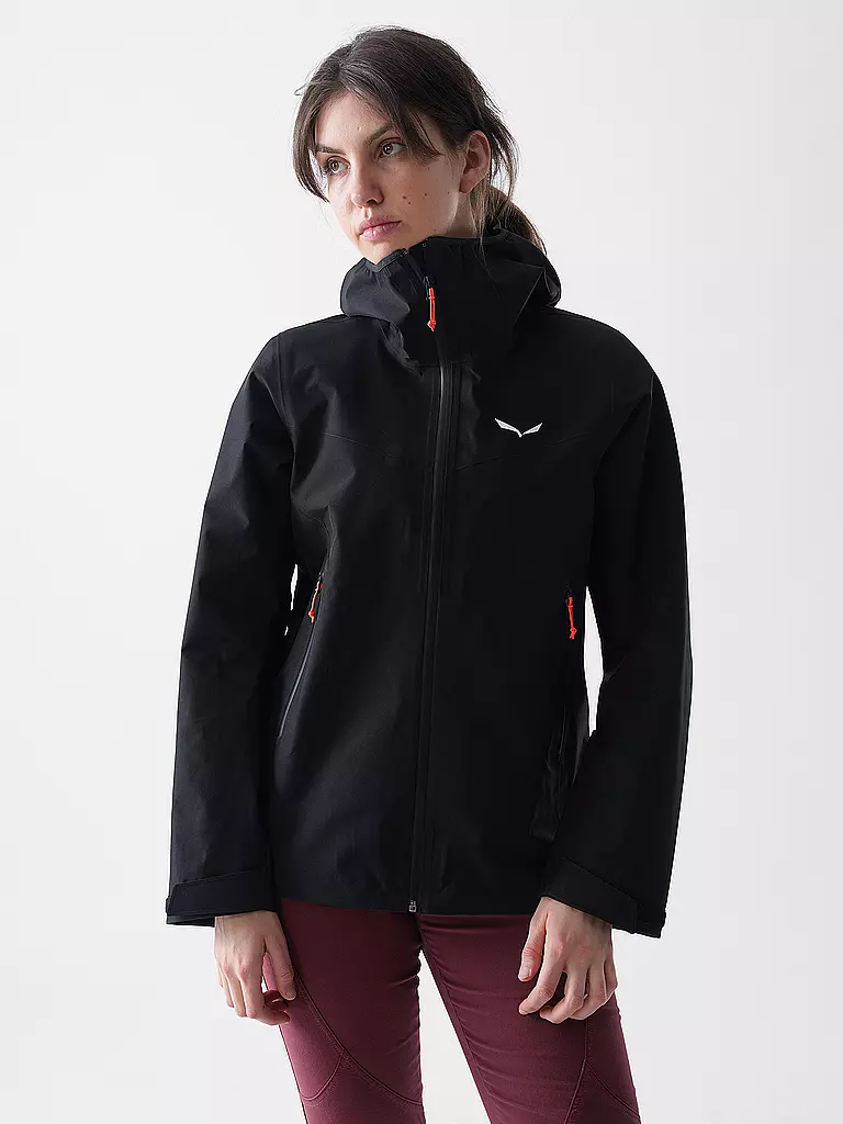 SALEWA | Damen Wanderjacke Puez GTX 3L EPE | schwarz