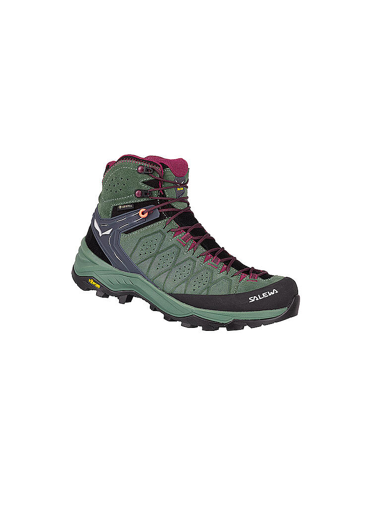 Salewa Alp Trainer 2 Mid Gtx Test SALEWA Damen Wanderschuhe Alp Trainer 2 Mid GTX grün