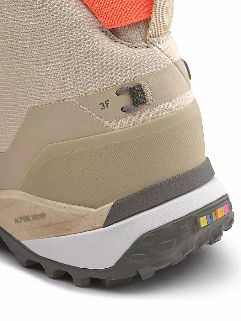 SALEWA | Damen Wanderschuhe Puez Knit Mid Powertex | beige