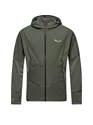 SALEWA | Herren Fleecejacke Pedroc PL Wind Hoodie | olive