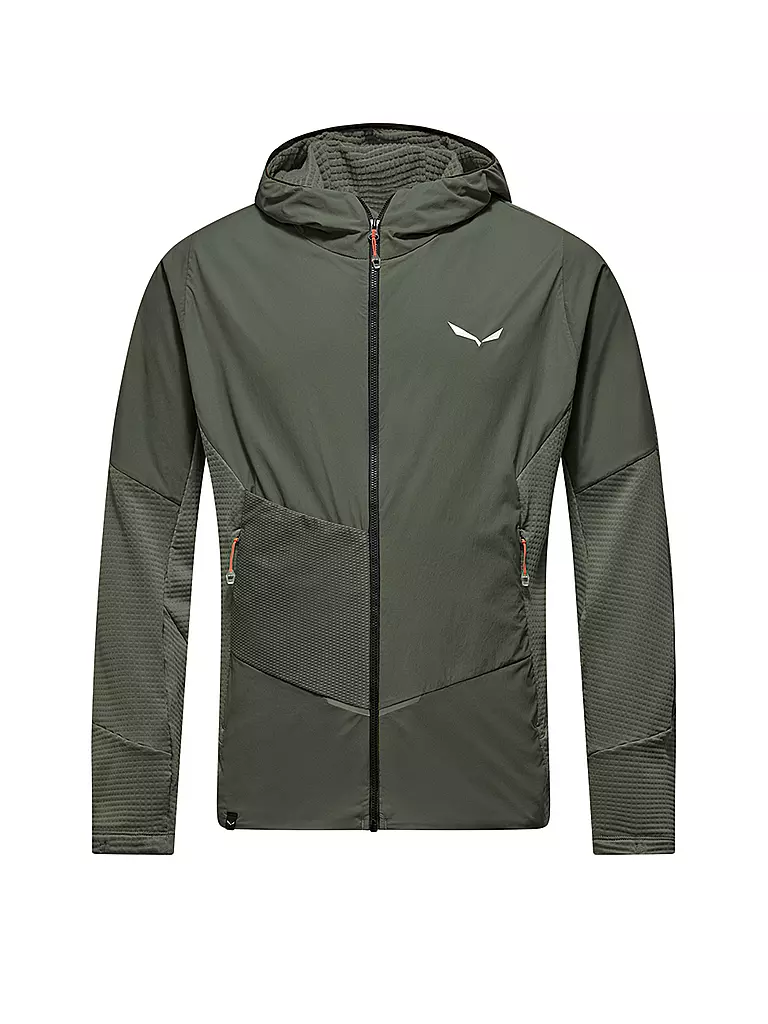 SALEWA | Herren Fleecejacke Pedroc PL Wind Hoodie | olive