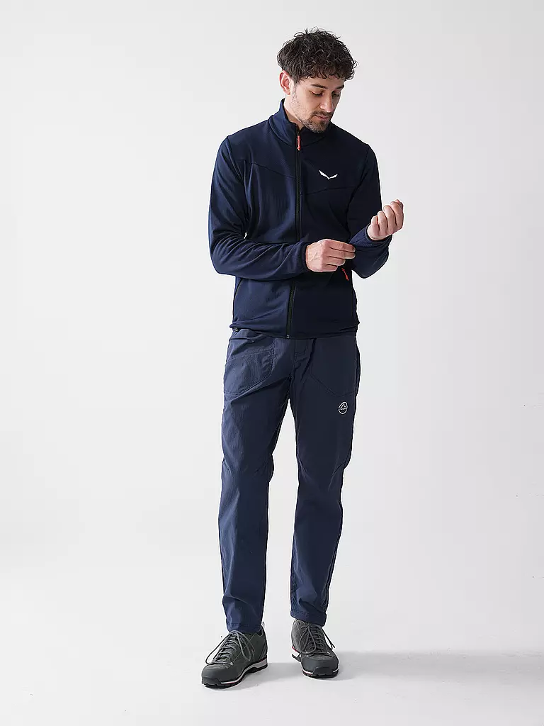 SALEWA | Herren Fleecejacke Puez Cammino Polarlite | dunkelblau