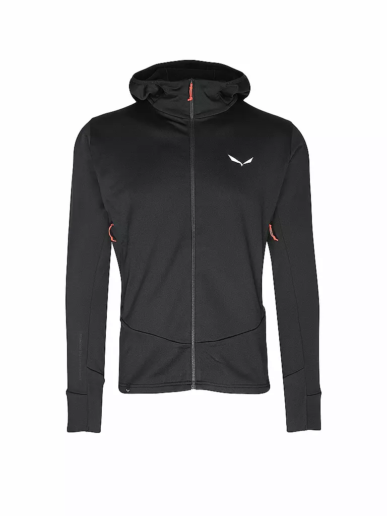SALEWA | Herren Fleecejacke Puez Polarlite Hoodie | schwarz