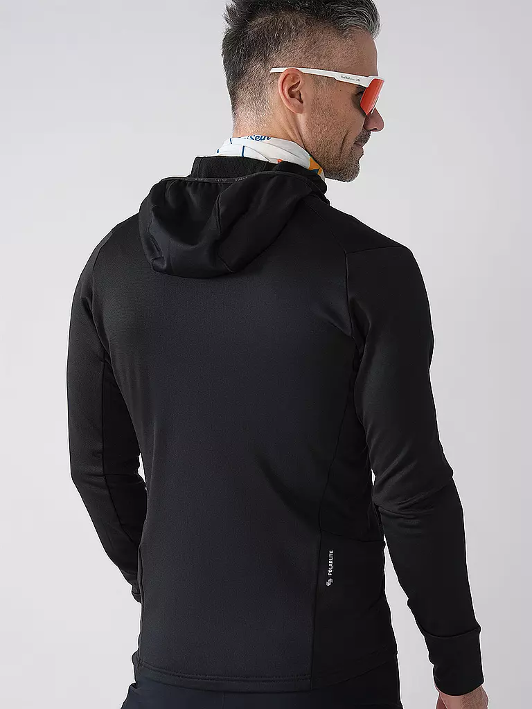 SALEWA | Herren Fleecejacke Puez Polarlite Hoodie | schwarz