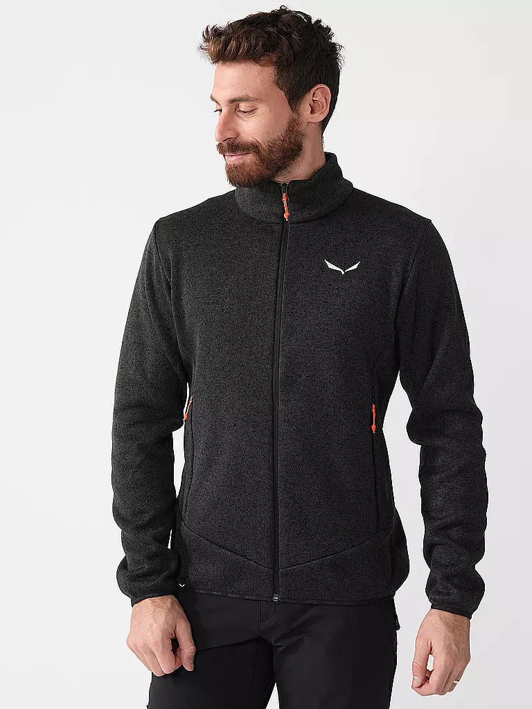 SALEWA | Herren Fleecejacke Puez Rocca PL | schwarz
