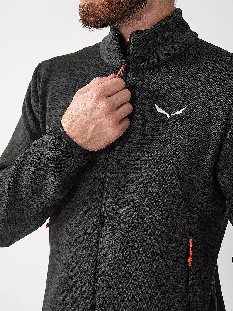 SALEWA | Herren Fleecejacke Puez Rocca PL | schwarz