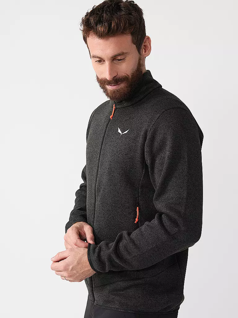 SALEWA | Herren Fleecejacke Puez Rocca PL | schwarz