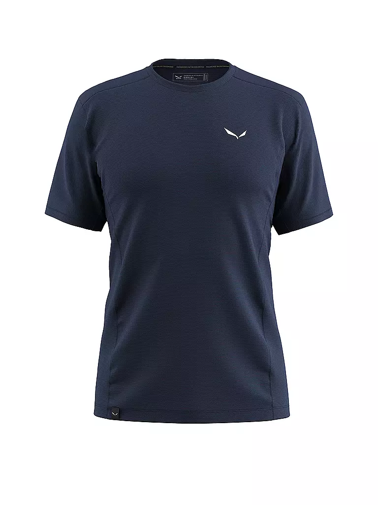 SALEWA | Herren Funktionsshirt      Herren     Baselayers & T-Shirts     T-Shirts Puez Melange Dry'Ton | dunkelblau