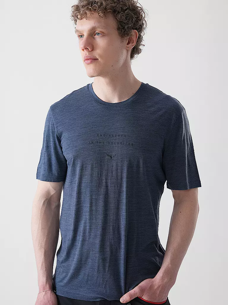 SALEWA | Herren Funktionsshirt Eagle Eitd Merino | dunkelblau
