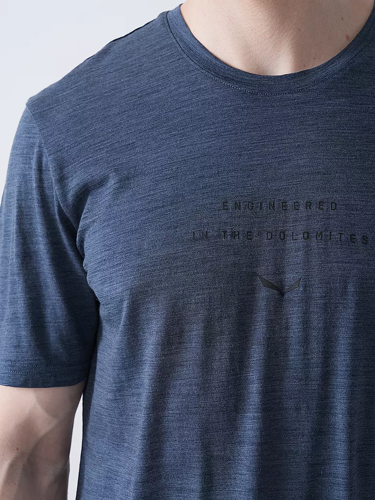 SALEWA | Herren Funktionsshirt Eagle Eitd Merino | dunkelblau