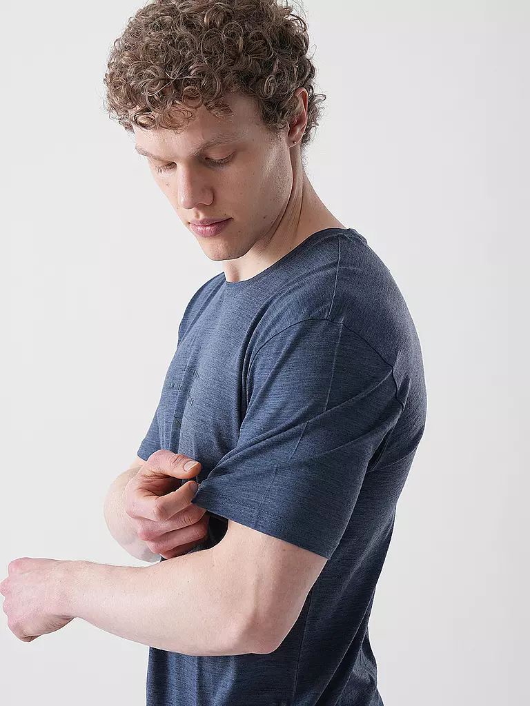 SALEWA | Herren Funktionsshirt Eagle Eitd Merino | dunkelblau