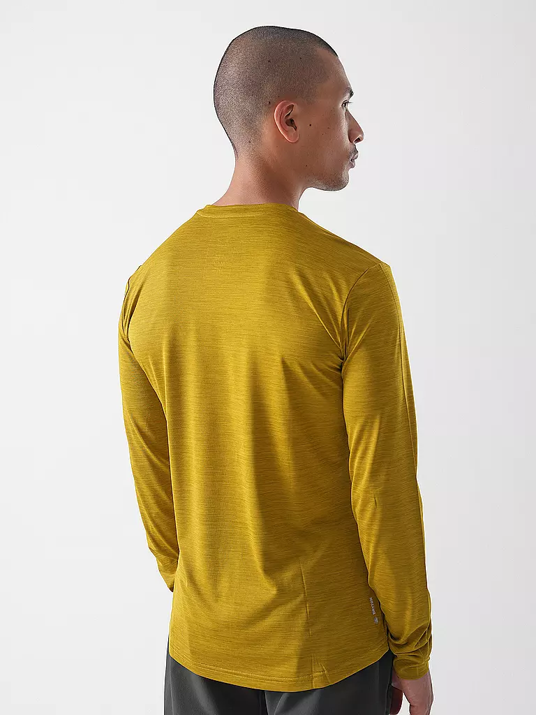 SALEWA | Herren Funktionsshirt Puez Melange Dry'Ton | gold