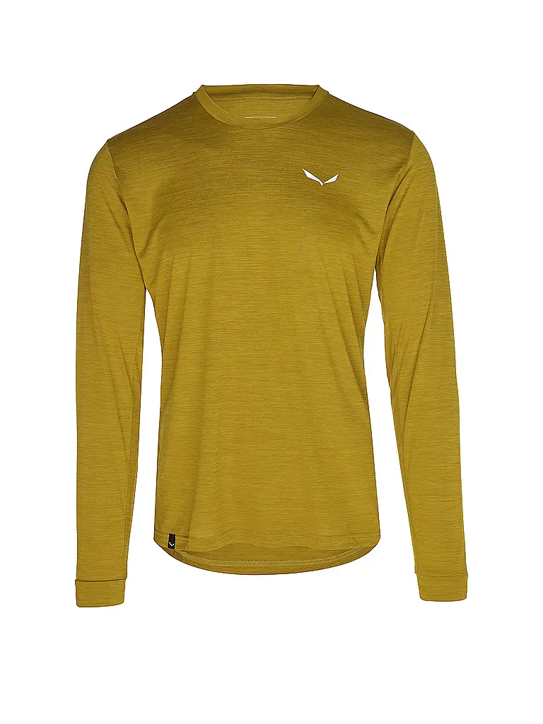 SALEWA | Herren Funktionsshirt Puez Melange Dry'Ton | gold