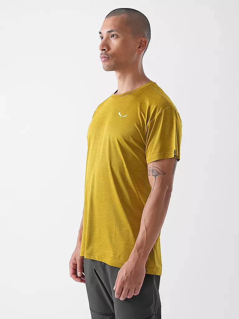 SALEWA | Herren Funktionsshirt Puez Melange Dry | olive