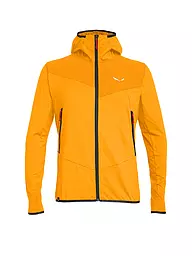 SALEWA | Herren Hybridjacke Agner Polarlite Durastretch Hoodie | orange