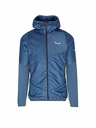 SALEWA | Herren Hybridjacke Ortles Hybrid TirolWool® Responsive Hoodie | dunkelblau