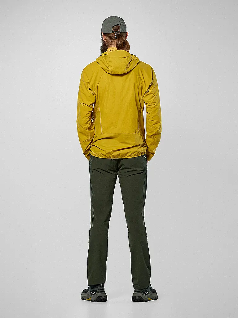 SALEWA | Herren Jacke Pedroc Wind Hoodie | gold