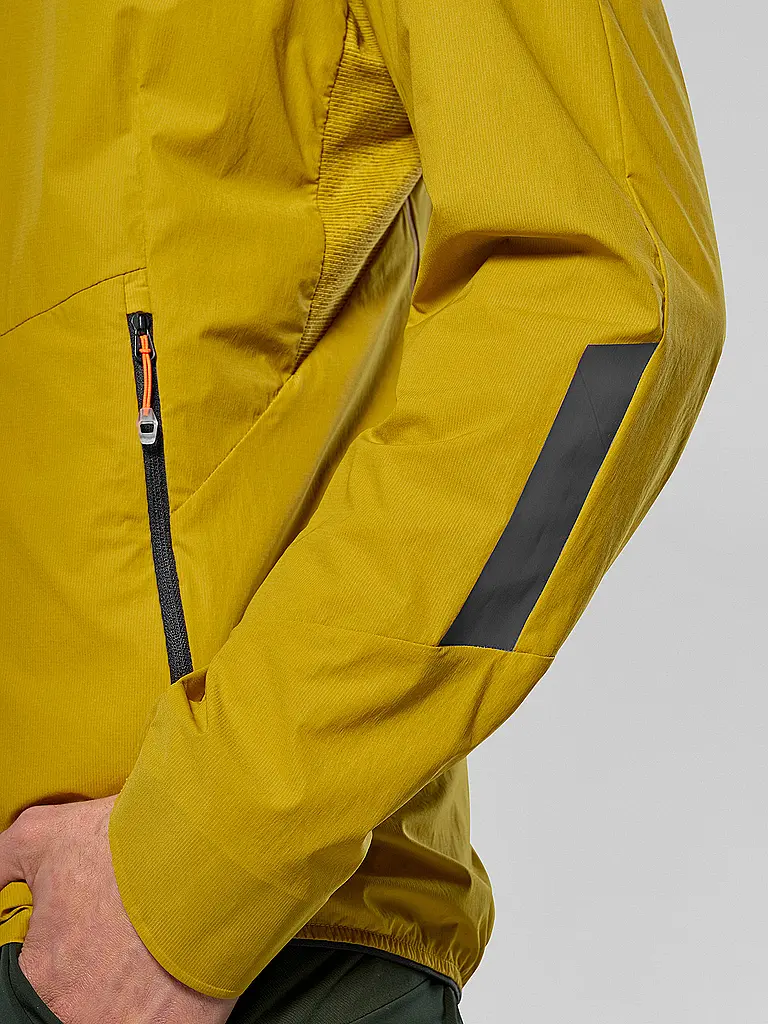 SALEWA | Herren Jacke Pedroc Wind Hoodie | gold