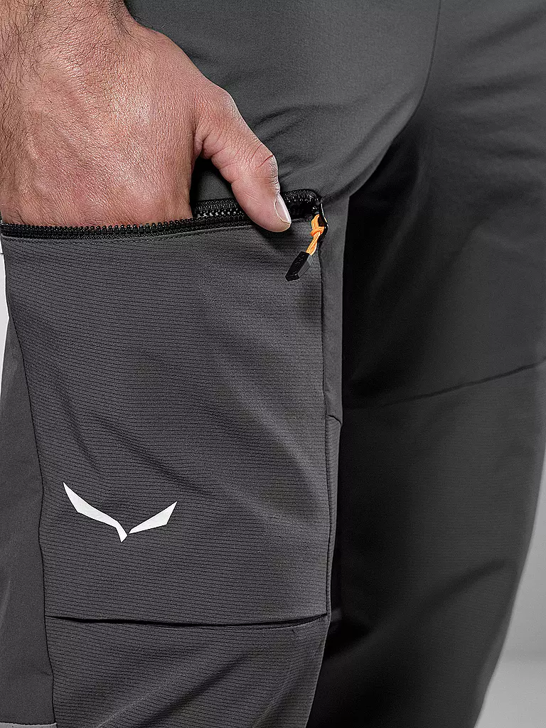SALEWA | Herren Softshell Wanderhose NXT Durastretch | dunkelblau