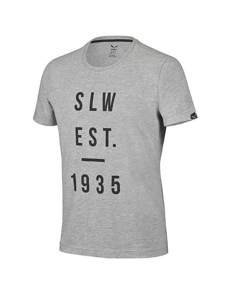 SALEWA Herren T-Shirt Thom Tee grau | S