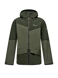SALEWA | Herren Wanderjacke Puez 2L Gore-Tex® Hoodie | olive
