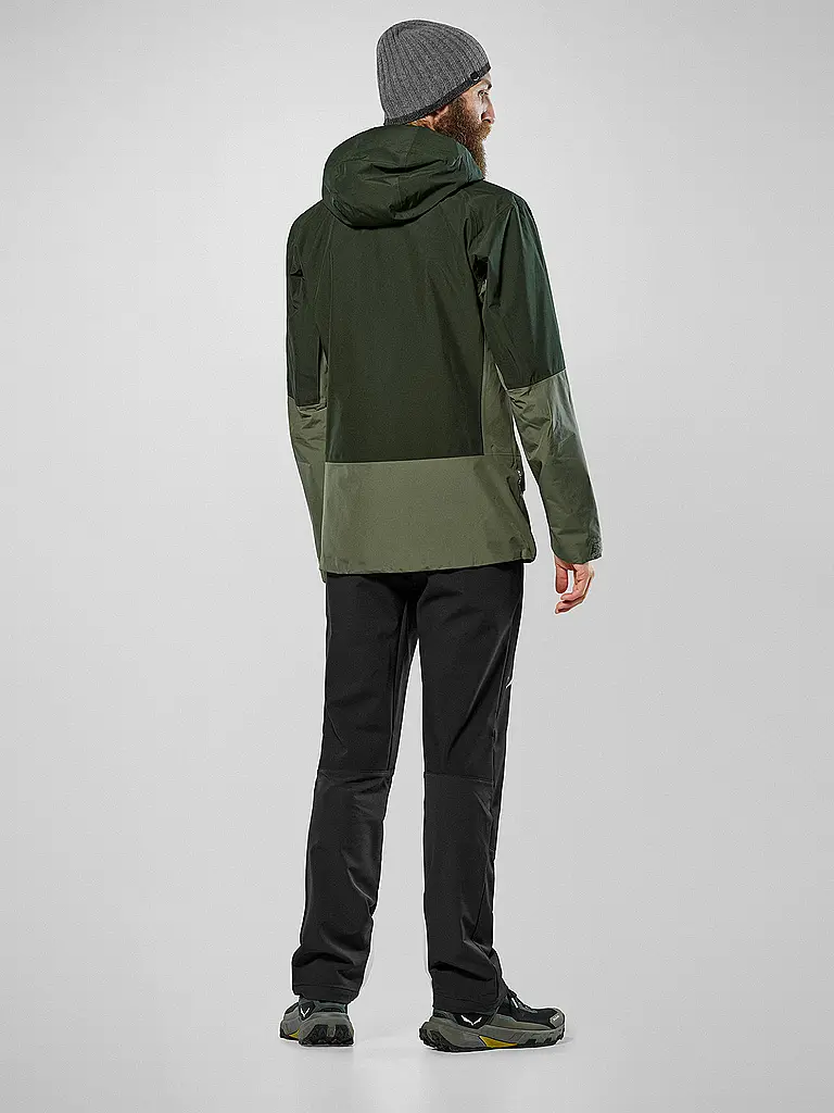 SALEWA | Herren Wanderjacke Puez 2L Gore-Tex® Hoodie | olive