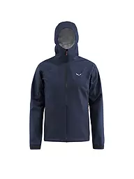 SALEWA | Herren Wanderjacke Puez Aqua 4 2.5L Powertex Hoodie | dunkelblau