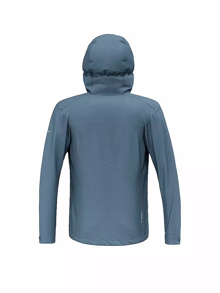 SALEWA | Herren Wanderjacke Puez Aqua 4 2.5L Powertex Hoodie | grau