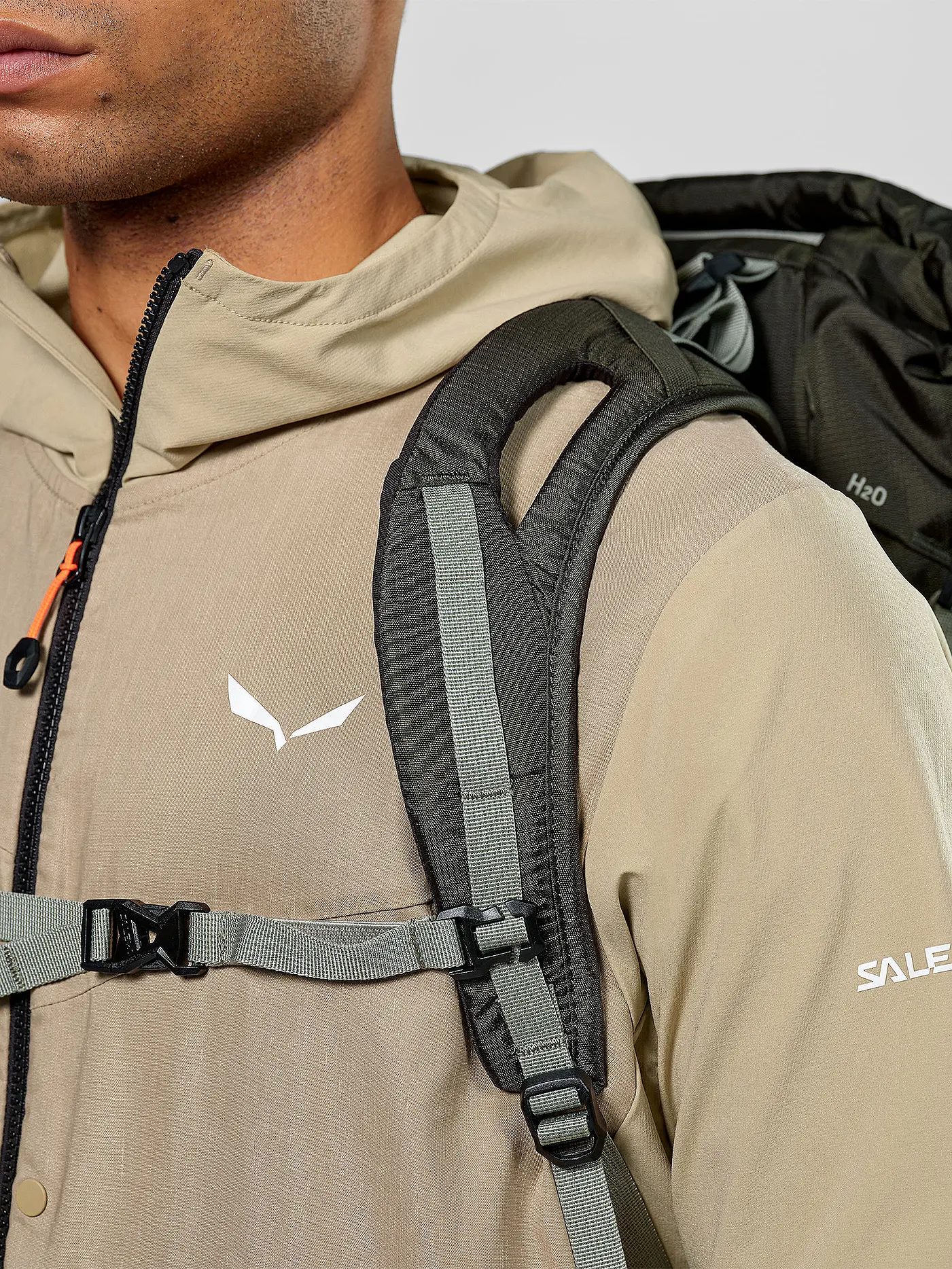 SALEWA | Wanderrucksack Puez 32+5L erweiterbar | grau