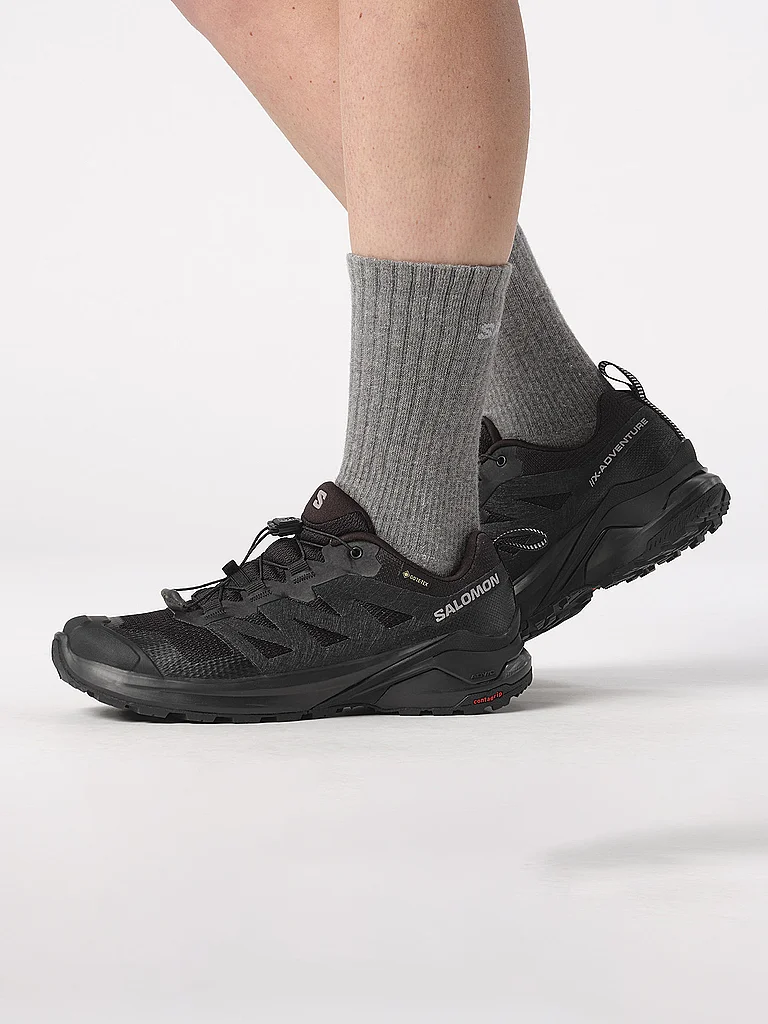 SALOMON Damen Traillaufschuhe X-Adventure GTX schwarz | 38 — Bild 3