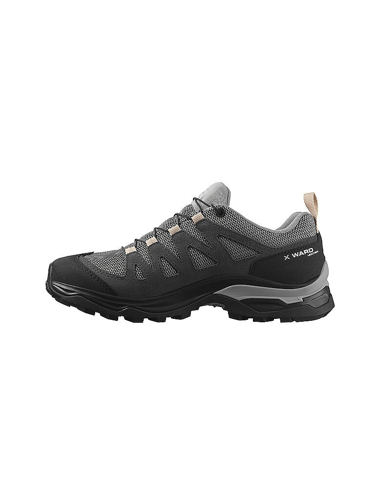 SALOMON | Damen Hikingschuhe X Ward Leather Gore-Tex | grau